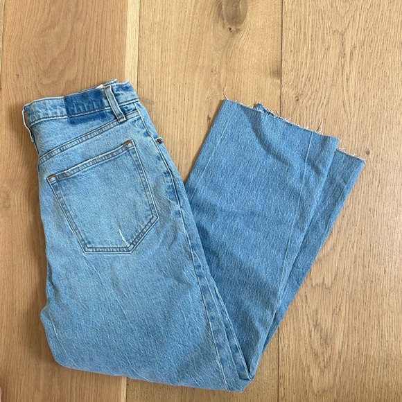Abercrombie 90s straight Jean size 28 cropped - Picture 3 of 3